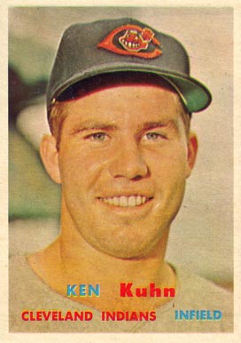 1957 Topps Ken Kuhn #266 Baseball Card