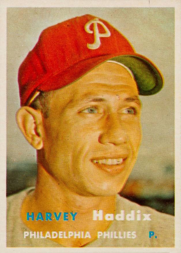 1957 Topps Harvey Haddix #265 Baseball Card