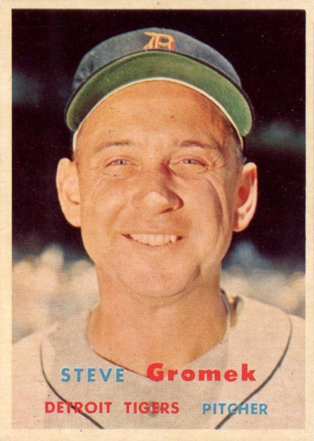 1957 Topps Steve Gromek #258 Baseball Card