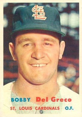 1957 Topps Bobby Del Greco #94 Baseball Card