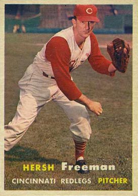 1957 Topps Hersh Freeman #32 Baseball Card
