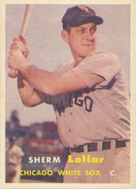 1957 Topps Sherman Lollar #23 Baseball Card