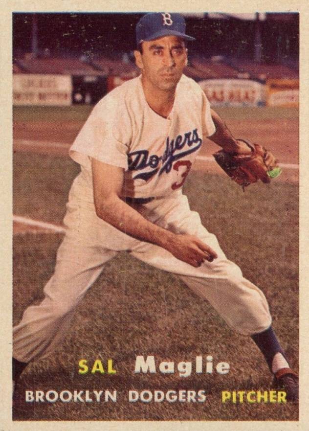1957 Topps Sal Maglie #5 Baseball Card