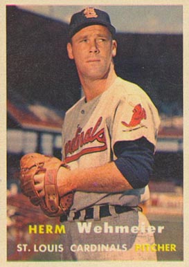 1957 Topps Herm Wehmeier #81 Baseball Card