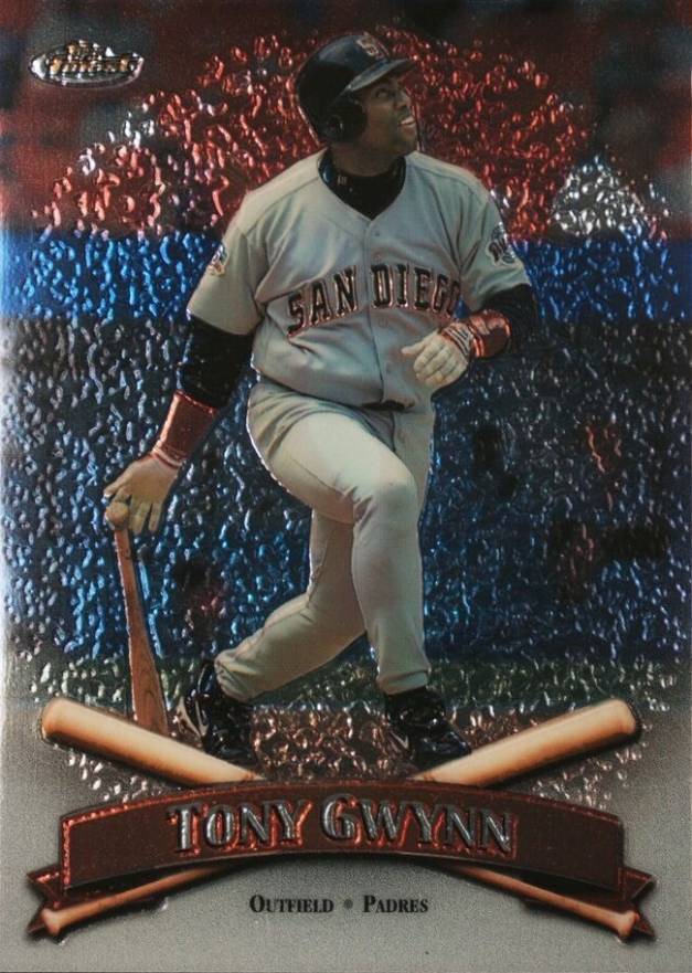 1998 Finest Tony Gwynn #90 Baseball Card