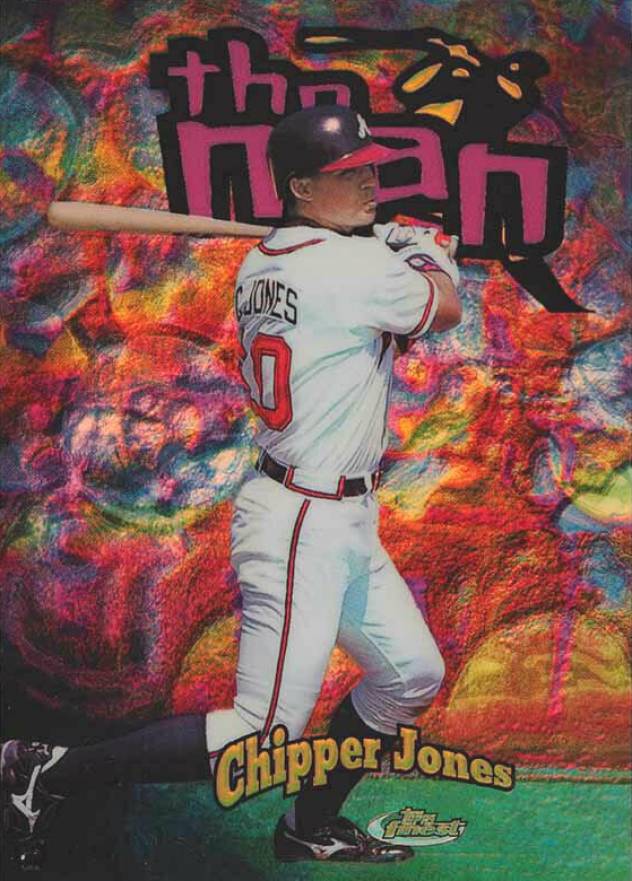 1998 Finest the Man Chipper Jones #TM4 Baseball Card