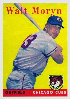 1958 Topps Walt Moryn #122 Baseball Card