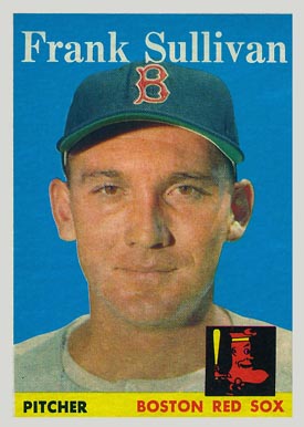 1958 Topps Frank Sullivan #18 Baseball Card