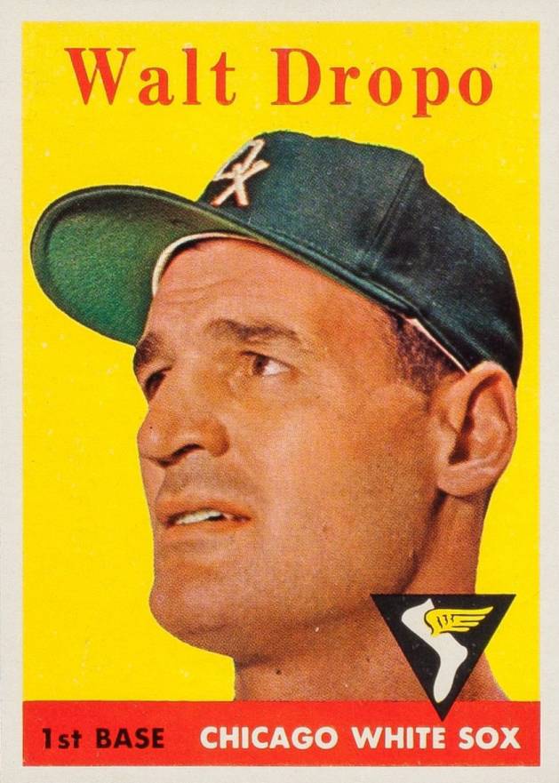 1958 Topps Walt Dropo #338 Baseball Card