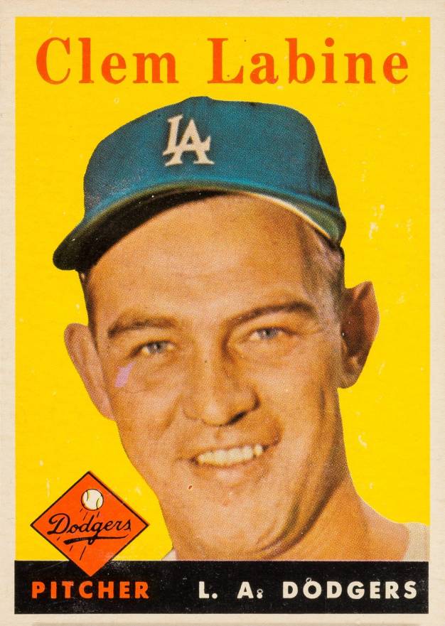 1958 Topps Clem Labine #305 Baseball Card