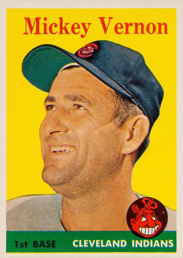 1958 Topps Mickey Vernon #233 Baseball Card
