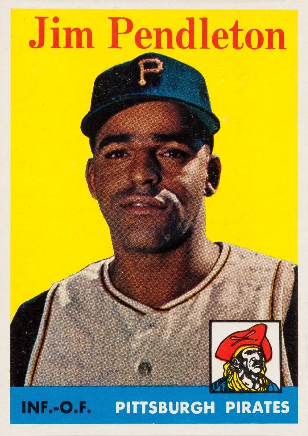 1958 Topps Jim Pendleton #104 Baseball Card