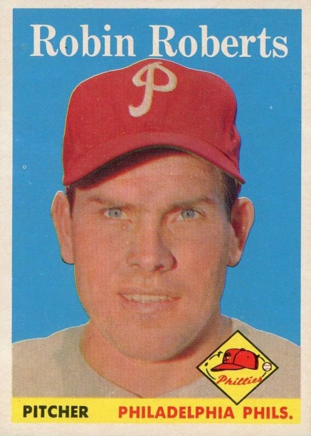 1958 Topps Robin Roberts #90 Baseball Card