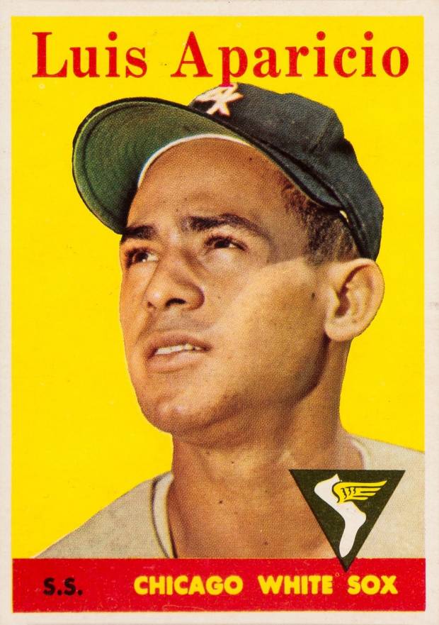1958 Topps Luis Aparicio #85y Baseball Card