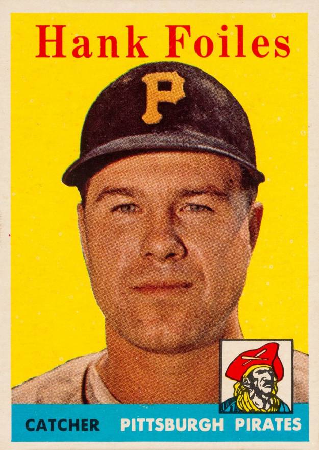 1958 Topps Hank Foiles #4 Baseball Card