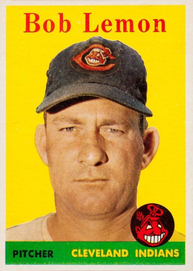1958 Topps Bob Lemon #2y Baseball Card