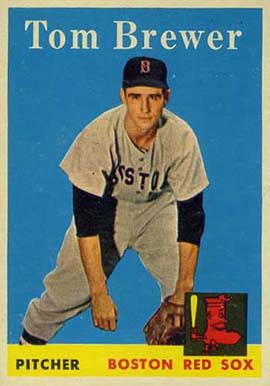 1958 Topps Tom Brewer #220 Baseball Card