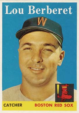 1958 Topps Lou Berberet #383 Baseball Card