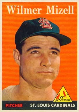 1958 Topps Wilmer Mizell #385 Baseball Card