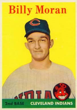 1958 Topps Billy Moran #388 Baseball Card