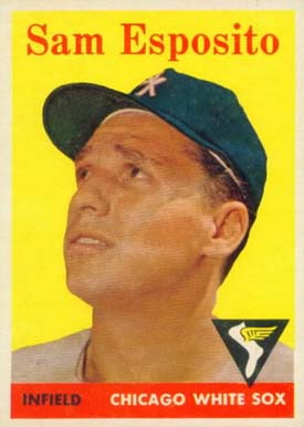 1958 Topps Sam Esposito #425 Baseball Card
