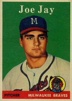 1958 Topps Joe Jay #472 Baseball Card