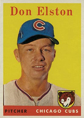 1958 Topps Don Elston #363 Baseball Card