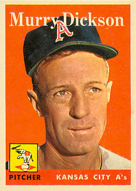 1958 Topps Murry Dickson #349 Baseball Card