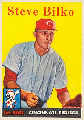 1958 Topps Steve Bilko #346 Baseball Card