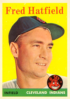1958 Topps Fred Hatfield #339 Baseball Card
