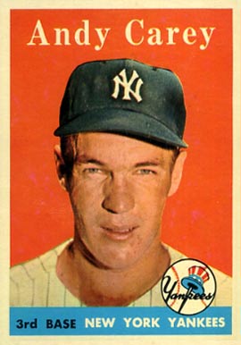 1958 Topps Andy Carey #333 Baseball Card