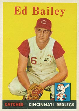 1958 Topps Ed Bailey #330 Baseball Card