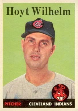1958 Topps Hoyt Wilhelm #324 Baseball Card