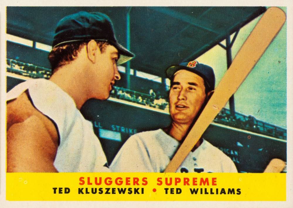 1958 Topps Sluggers Supreme #321 Baseball Card