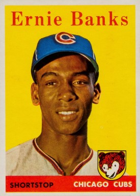 1958 Topps Ernie Banks #310 Baseball Card