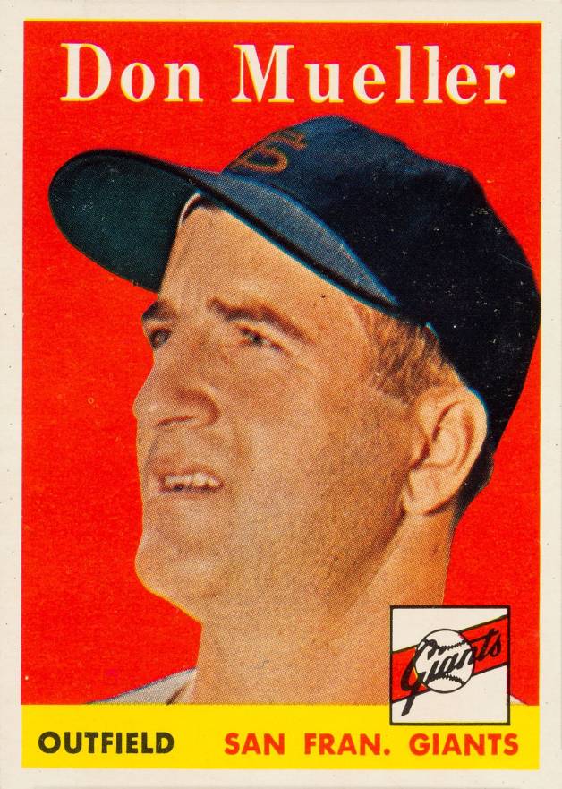 1958 Topps Don Mueller #253 Baseball Card