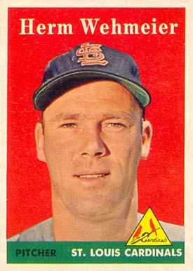 1958 Topps Herm Wehmeier #248 Baseball Card