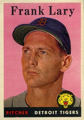 1958 Topps Frank Lary #245 Baseball Card