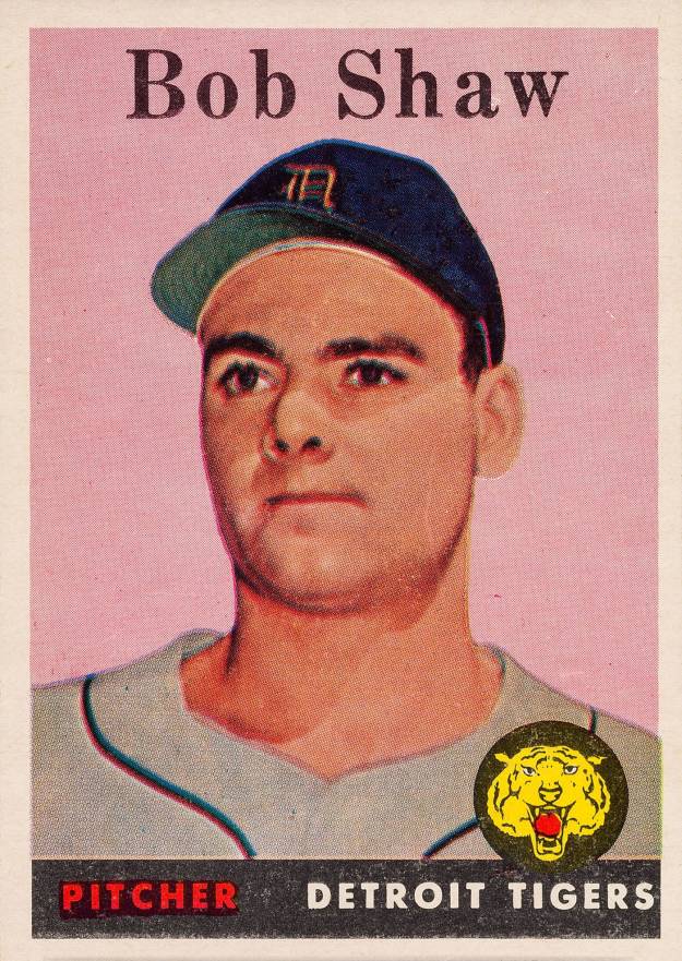 1958 Topps Bob Shaw #206 Baseball Card