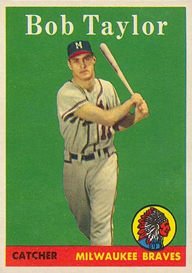 1958 Topps Bob Taylor #164 Baseball Card