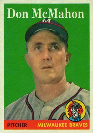 1958 Topps Don McMahon #147 Baseball Card