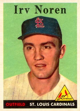 1958 Topps Irv Noren #114 Baseball Card