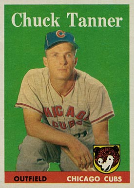 1958 Topps Chuck Tanner #91 Baseball Card