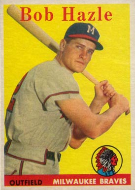 1958 Topps Bob Hazle #83 Baseball Card