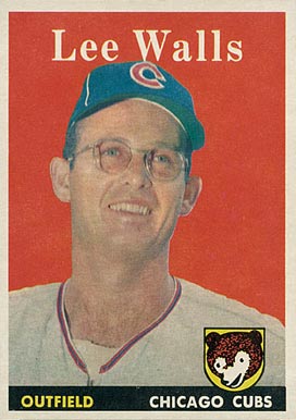 1958 Topps Lee Walls #66 Baseball Card