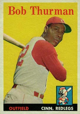 1958 Topps Bob Thurman #34 Baseball Card