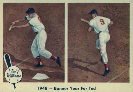 1959 Fleer Ted Williams 1948- Banner Year For Ted #36 Baseball Card