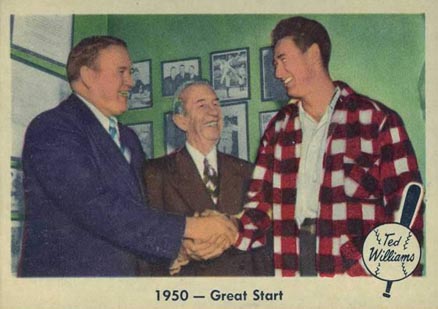 1959 Fleer Ted Williams 1950- Great Start #39 Baseball Card
