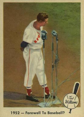 1959 Fleer Ted Williams 1952- Farewell To Baseball? #45 Baseball Card