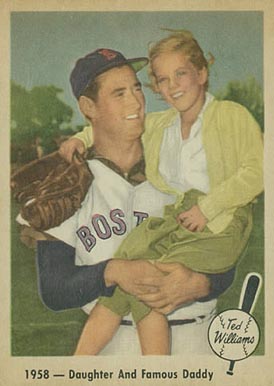 1959 Fleer Ted Williams 1958- Daughter And Famous Daddy #64 Baseball Card
